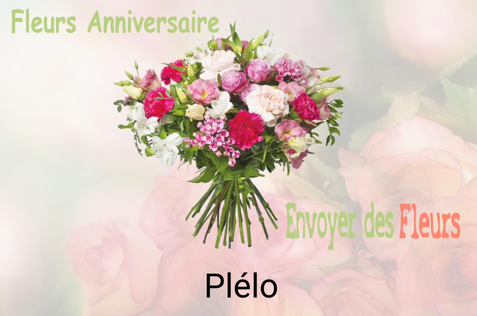 Bouquet de fleurs d’anniversaire livré à Plélo